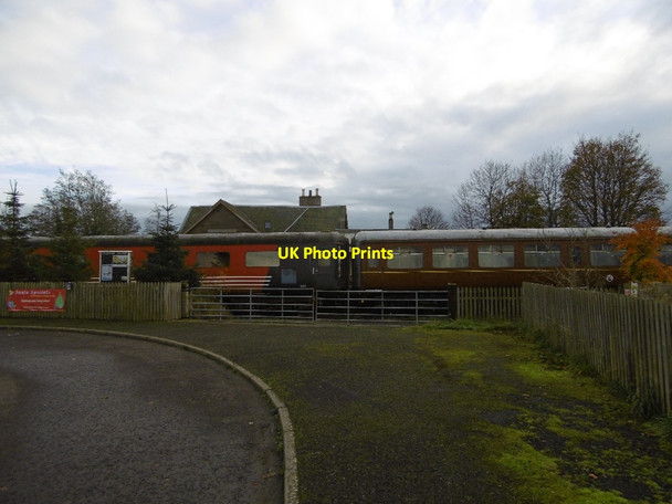 Photo 6"x4" Bridge of Dun Station Bridge of Dun c2015