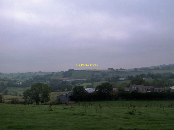 Photo 6"x4" Farms in the upper Lagan Valley Dromara c2015