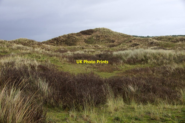 Photo 6"x4" Large dune on Ainsdale Sand Dunes National Nature Reserve Ainsdale-on-Sea c2015