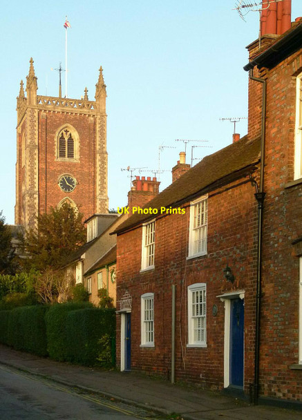 Photo 6"x4" Cottages on Church Green, St Peter's Street St Albans c2015