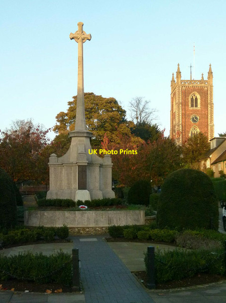 Photo 6"x4" St Peter's (Church) Green St Albans c2015