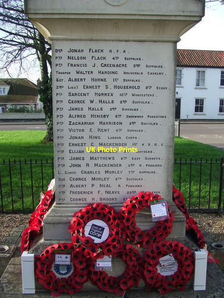 Photo 6"x4" Roll Of Honour Lakenheath c2015 P1