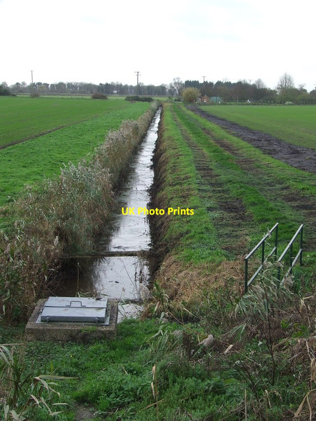 Photo 6"x4" Drainage Ditch Undley c2015