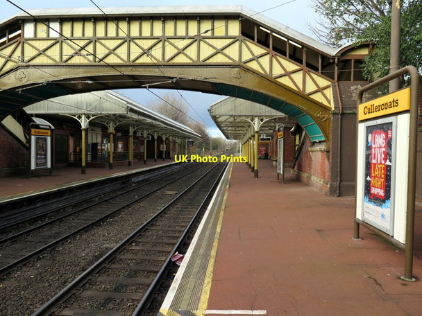 Photo 6"x4" Cullercoats Metro Station Whitley Bay c2015