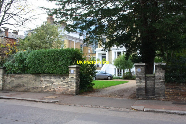 Photo 6"x4" Entrance to #18 Mattock Lane Ealing c2015