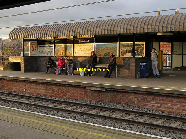 Photo 6"x4" Wallsend Metro Station Wallsend c2015