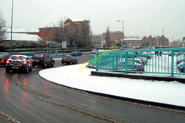Photo 6"x4" Snow in Belfast Belfast c2009