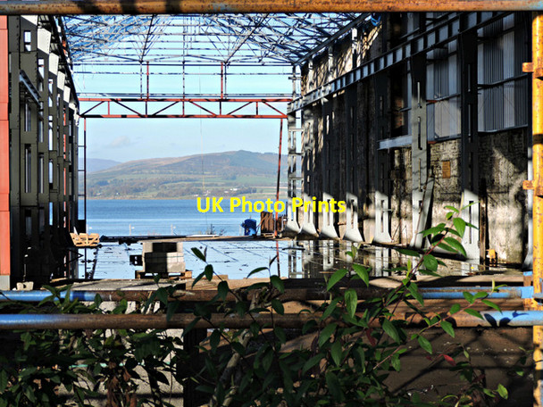 Photo 6"x4" Ferguson shipyard redevelopment Port Glasgow c2015 P1
