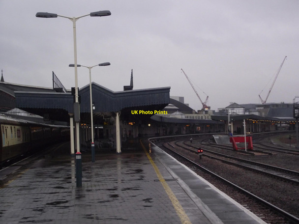Photo 6"x4" Platform 9, Bristol Temple Meads railway station Barton Hill\/ST6072 c2012
