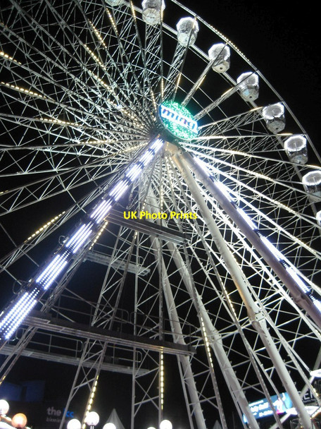 Photo 6"x4" Big wheel in Centenary Square Lee Bank c2015