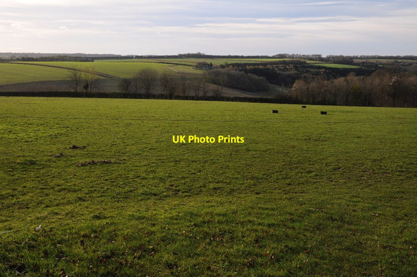 Photo 6"x4" Farmland near Moor Wood Farm Woodmancote\/SP0008 c2015