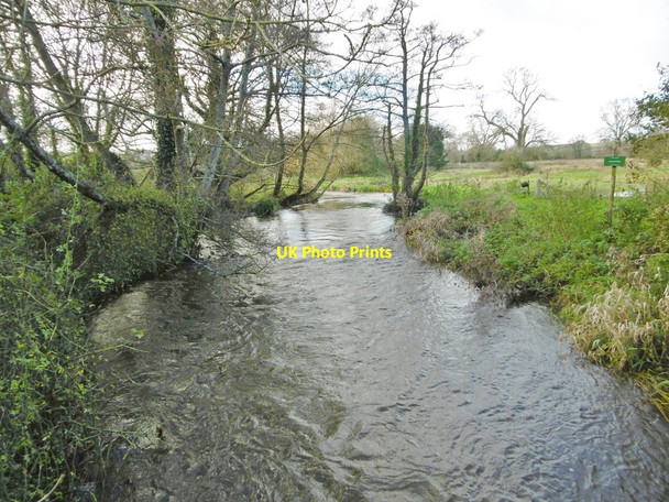 Photo 6"x4" Bradford Peverell, River Frome Dorchester\/SY6890 c2015