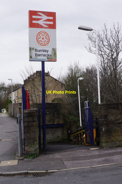 Photo 6"x4" Burnley Barracks Station Burnley c2015