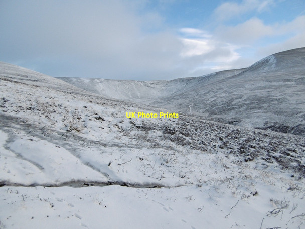 Photo 6"x4" Moorland, Allt Coire Chuaich Allt Coire Chuaich c2015