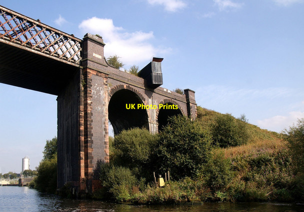 Photo 6"x4" Cadishead Viaduct Irlam c2014
