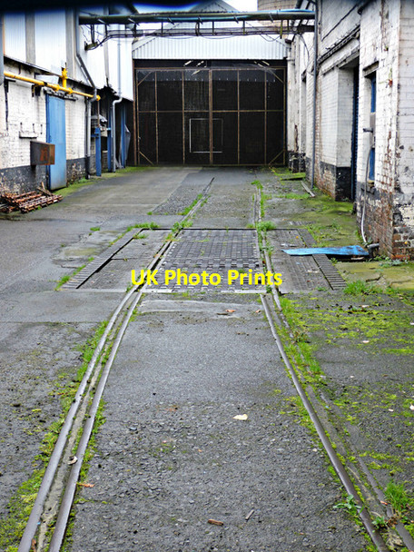 Photo 6"x4" Railway weighbridge Greenock\/NS2776 c2015