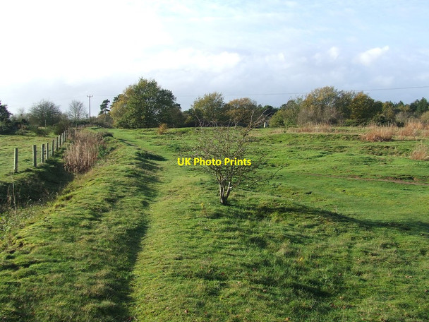 Photo 6"x4" Near The Trig Point Lakenheath c2015