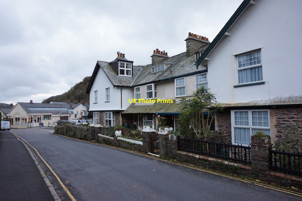Photo 6"x4" Houses on Longmead, Lynton Lynton c2015