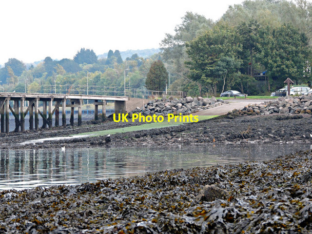 Photo 6"x4" Boat slip at Newark Castle Park Port Glasgow c2015
