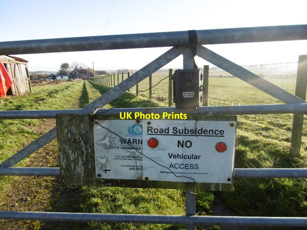 Photo 6"x4" Camera trap, Blackwalls Peat Inn c2015