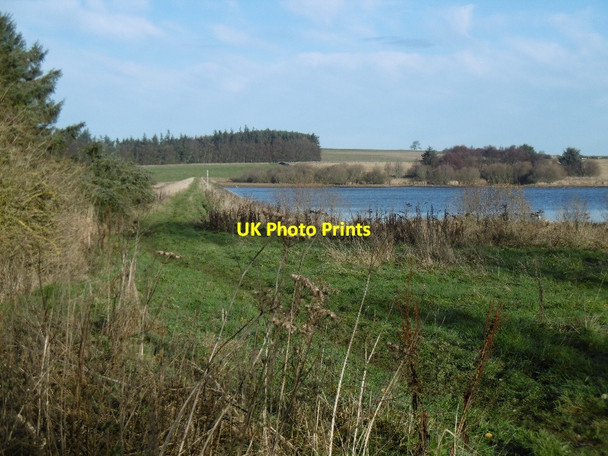 Photo 6"x4" West dam, Cameron Reservoir Denhead\/NO4613 c2015
