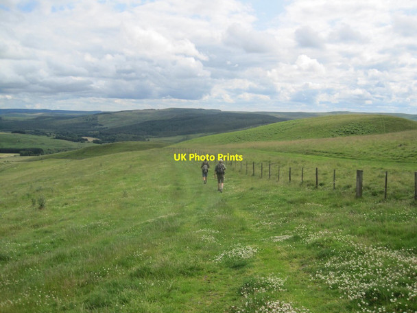 Photo 6"x4" Footpath back to Alwinton Clennell c2015