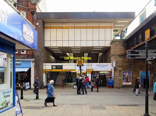 Photo 6"x4" South Shields Metro Station, King Street South Shields c2015