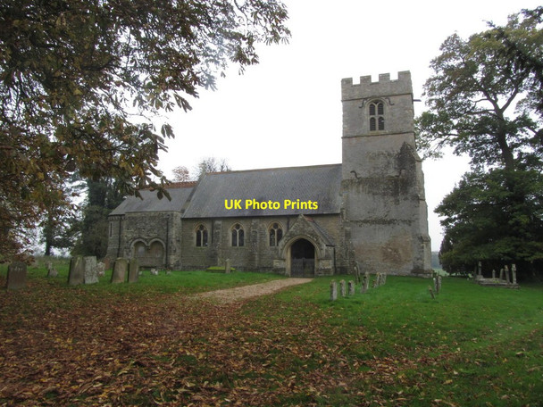 Photo 6"x4" St Peters Church, Tyringham near Newport Pagnell Gayhurst c2015