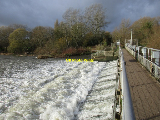 Photo 6"x4" The Weir, Abingdon Lock Abingdon c2015