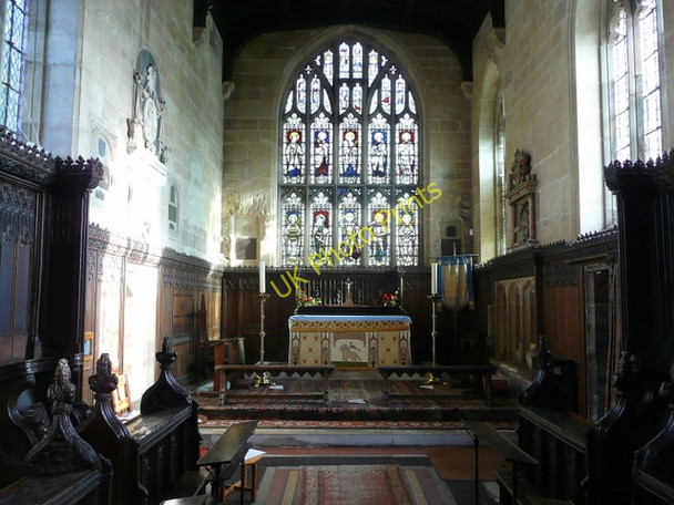Photo 6"x4" St. Bartholomew's church, Tong, interior Tong\/SJ7907 c2009