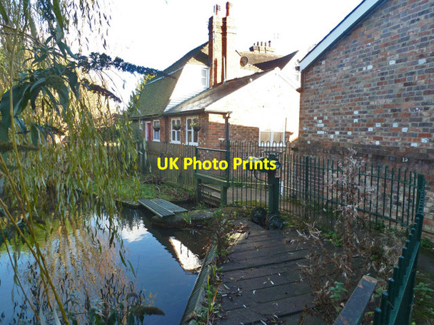 Photo 6"x4" Sluices above Ford Mill Little Chart c2015