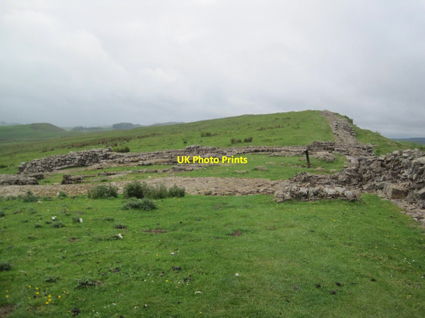 Photo 6"x4" Milecastle 35, Hadrian's Wall Halleypike Lough c2015