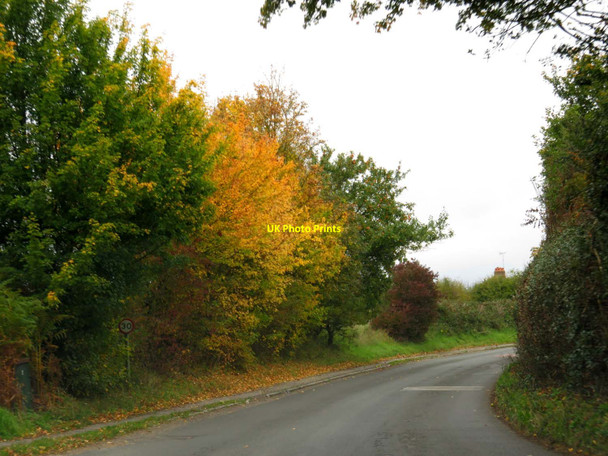 Photo 6"x4" The road into Highmoor Cross Highmoor Cross c2015
