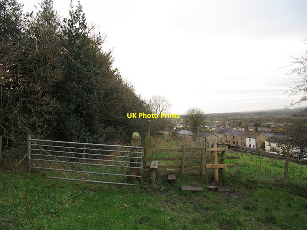 Photo 6"x4" Gate across a footpath Billington\/SD7235 c2015