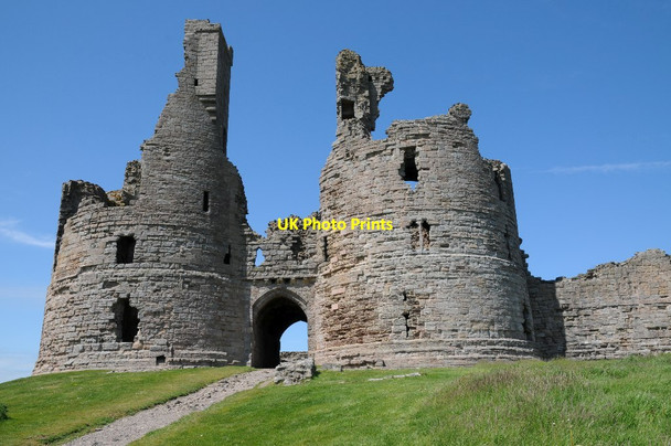 Photo 6"x4" Ruined gatehouse, Dunstanburgh Castle Craster c2015