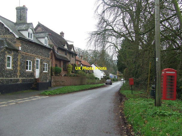 Photo 6"x4" Station Road Dullingham c2015