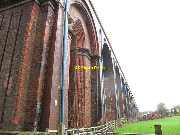 Photo 6"x4" Whalley Viaduct: downpipes Nethertown\/SD7236 c2015