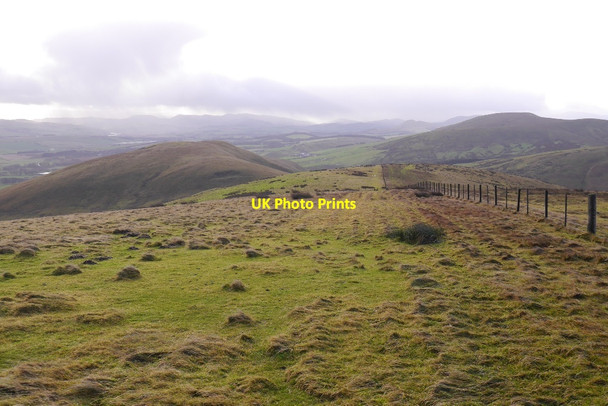 Photo 6"x4" South ridge, Spittal Hill Carlops c2015