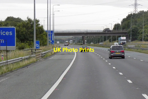 Photo 6"x4" Eastbound M62, Old Lindley Moor Birchencliffe c2015