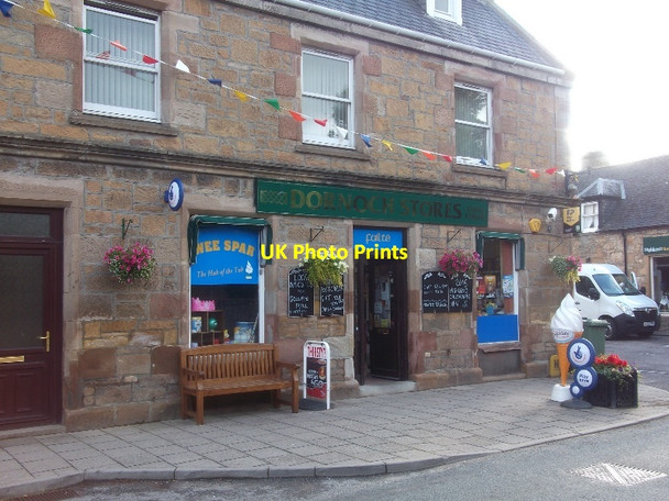 Photo 6"x4" Dornoch Stores Dornoch c2015