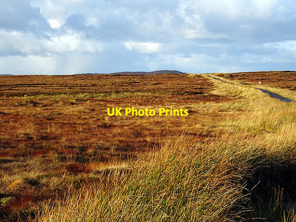 Photo 6"x4" Looking west on the Pentland Road Rathad a' Phentland c2015
