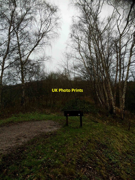 Photo 6"x4" Monsal Trail ends here Bakewell c2015