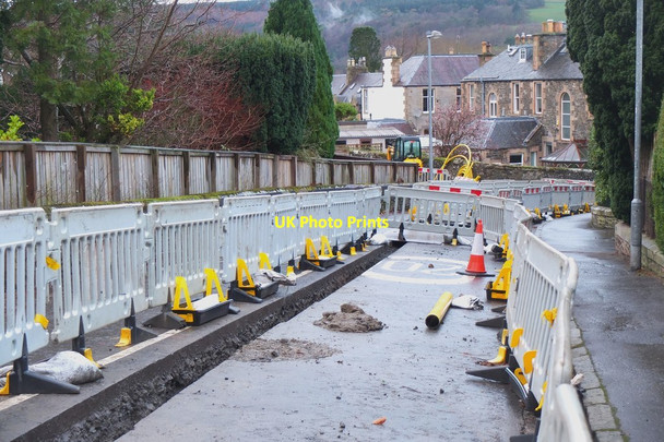 Photo 6"x4" Replacing gas main in Frankscroft Peebles Peebles\/NT2540 c2015
