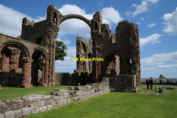 Photo 6"x4" Lindisfarne Priory Holy Island\/NU1241 c2015