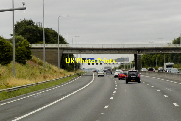 Photo 6"x4" Scotchman Lane Bridge Over the M62 near Morley Morley\/SE2627 c2015
