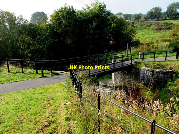 Photo 6"x4" Aaron Brute's Bridge over the Afon Lwyd Blaenavon c2015