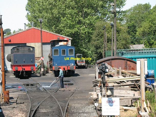 Photo 6"x4" Rolvenden maintenance depot Tenterden c2007