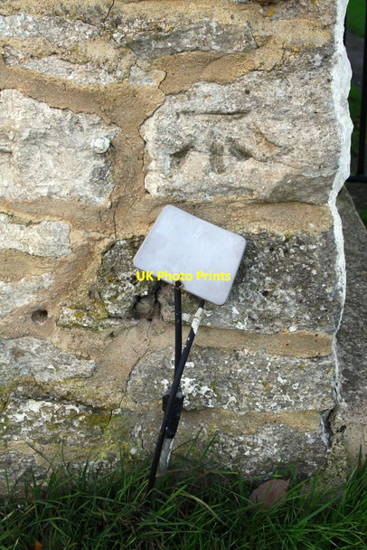 Photo 6"x4" Benchmark on #75 Eaton Road Appleton\/SP4401 c2015