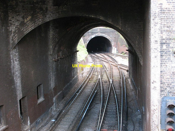 Photo 6"x4" Crystal Palace tunnel, eastern portal Penge c2008