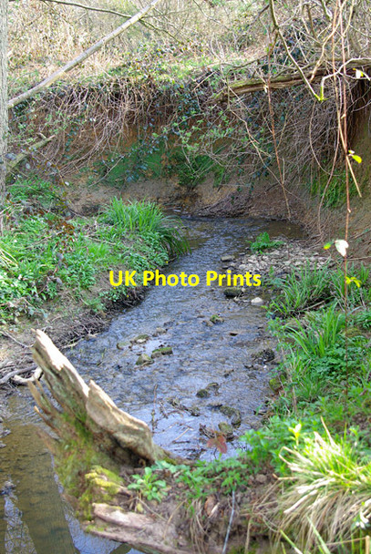 Photo 6"x4" Tributary of the River Uck Burnt Oak\/TQ5127 c2007